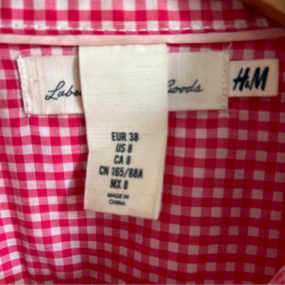 H&M and Label of Graded Goods Gingham Shirt - Picture 4 of 8